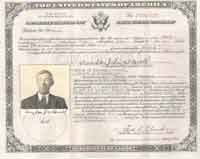 Certificate of Citizensip